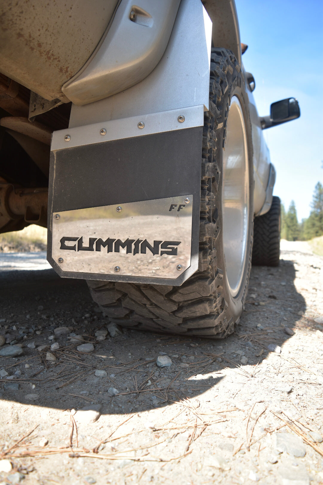 14" Regular Kickback Mudflaps (Set of 4)