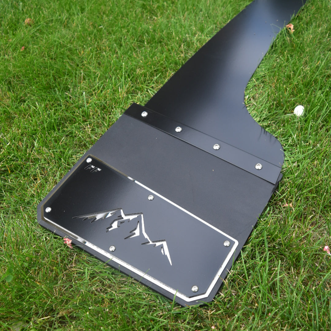 14" Long John Kickback Mudflaps (Set of 2)