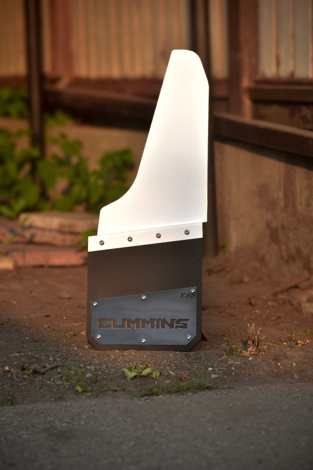 12" Regular Kickback Mudflaps (Set of 4)