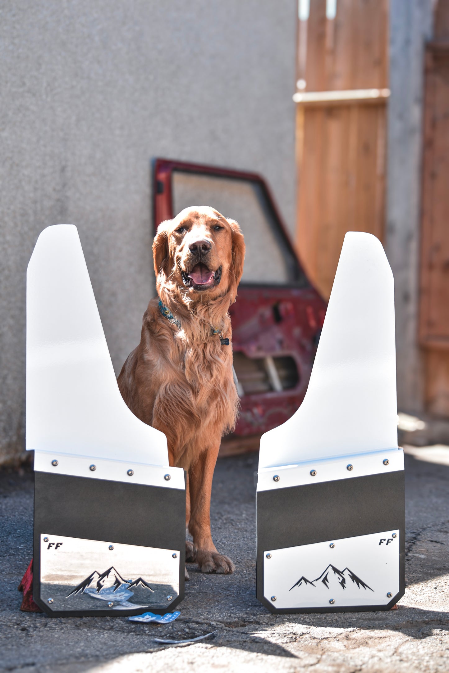 12" Regular Kickback Mudflaps (Set of 4)