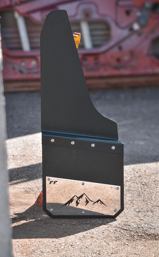 12" Regular Kickback Mudflaps (Set of 4)