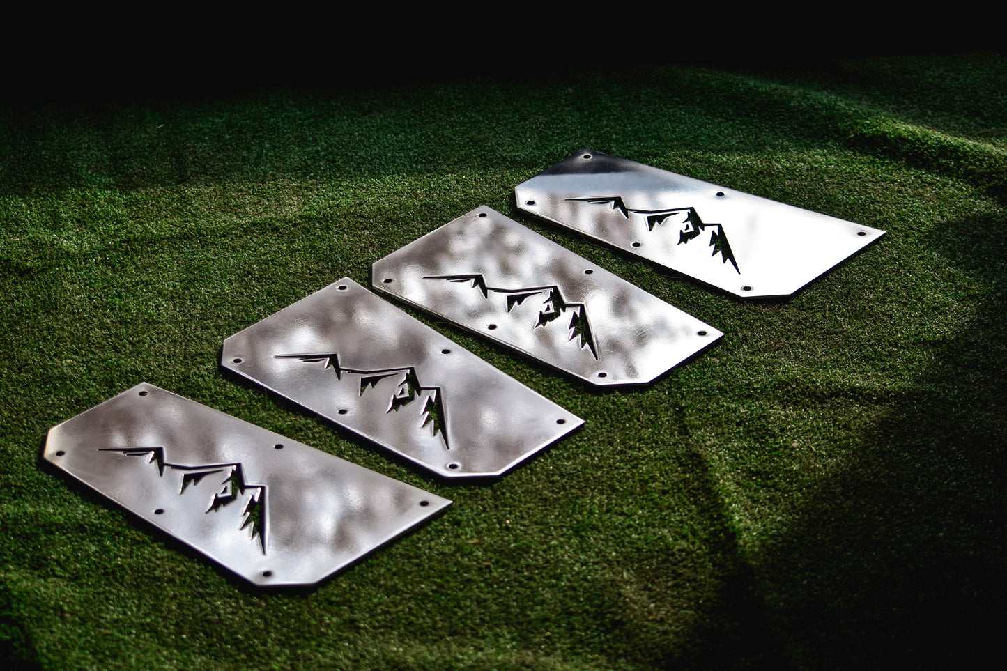 14" Long John Kickback Mudflaps (Set of 2)