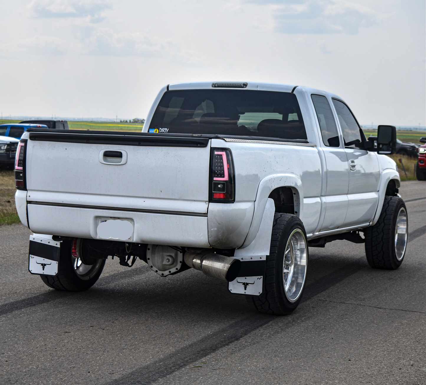 12" Regular Kickback Mudflaps (Set of 4)