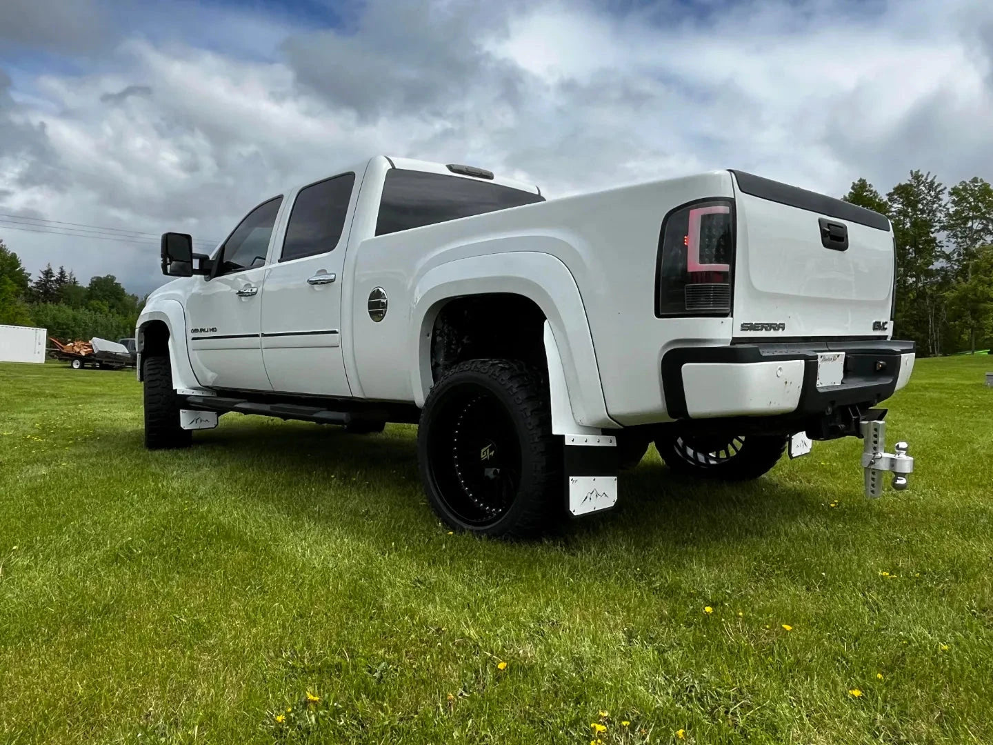 12" Regular Kickback Mudflaps (Set of 4)