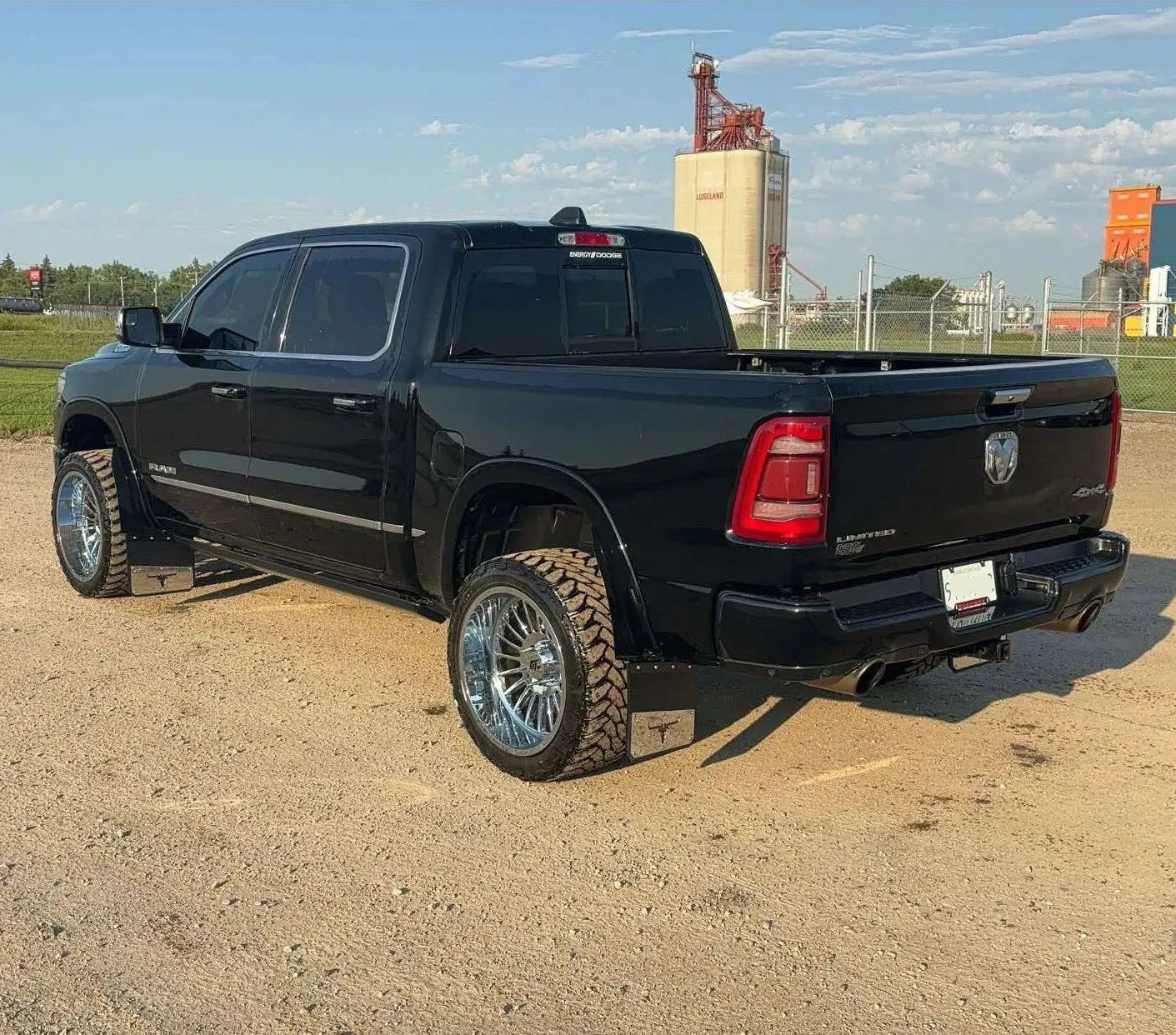 14" Regular Kickback Mudflaps (Set of 4)