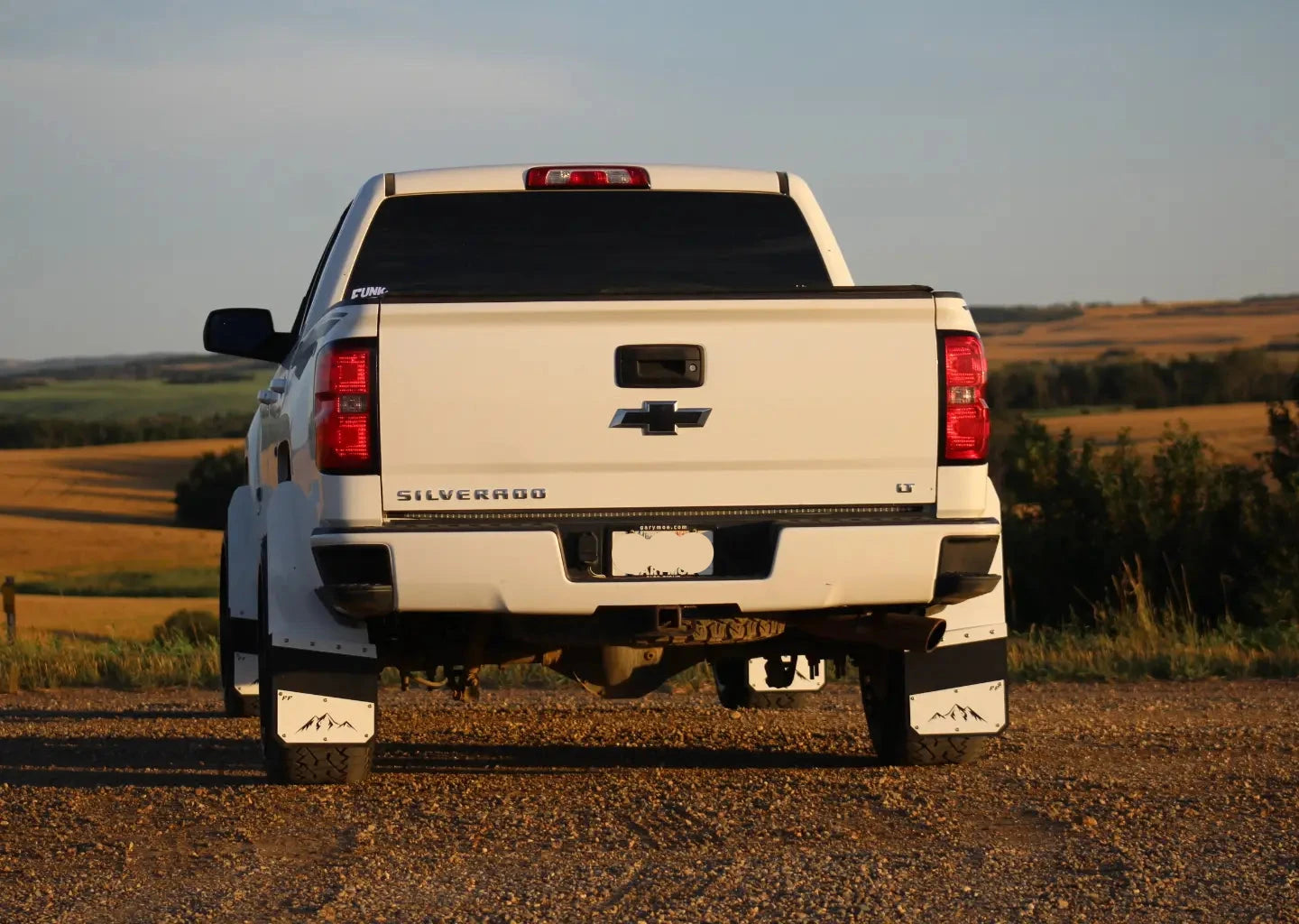 12" Regular Kickback Mudflaps (Set of 4)