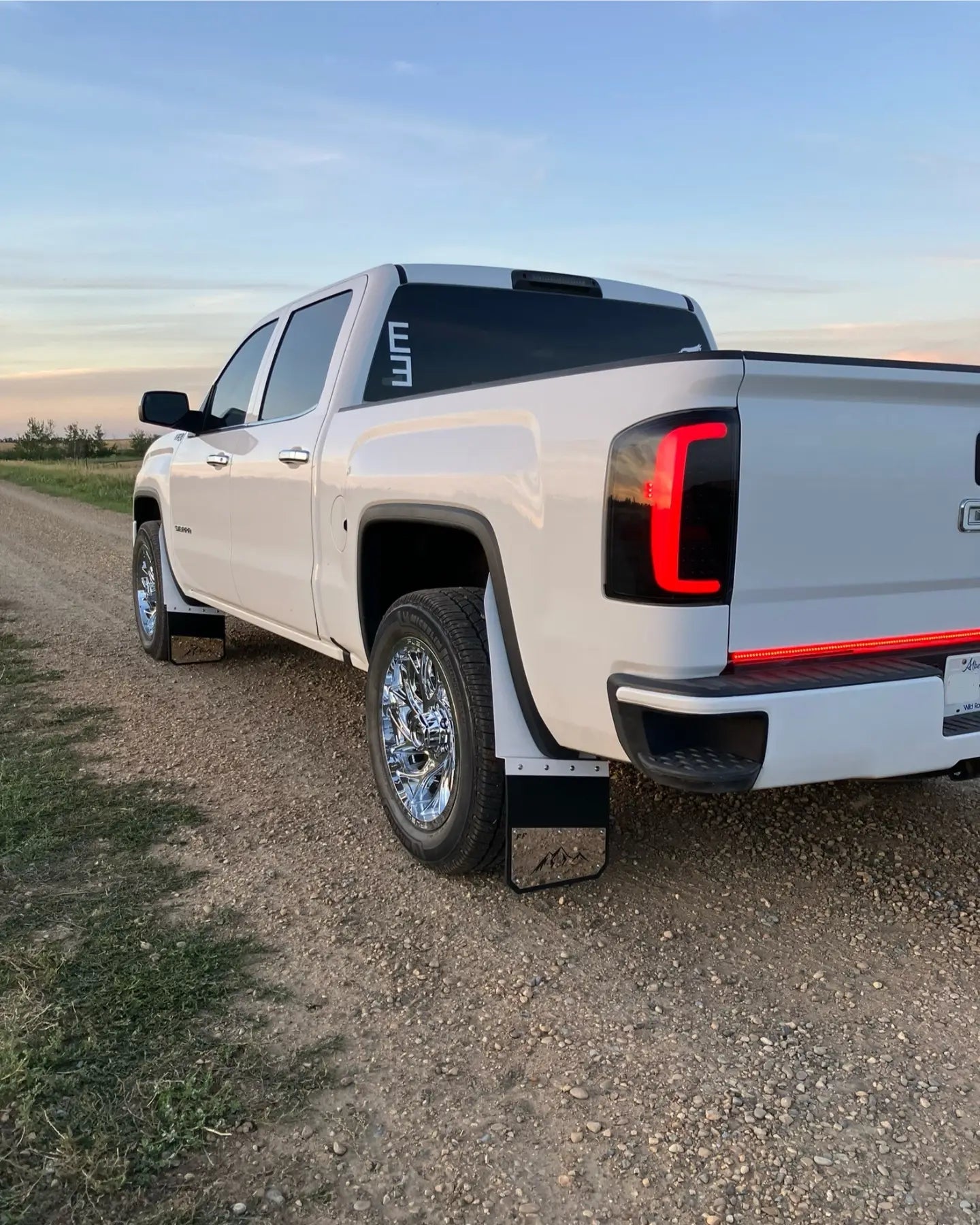 12" Regular Kickback Mudflaps (Set of 4)