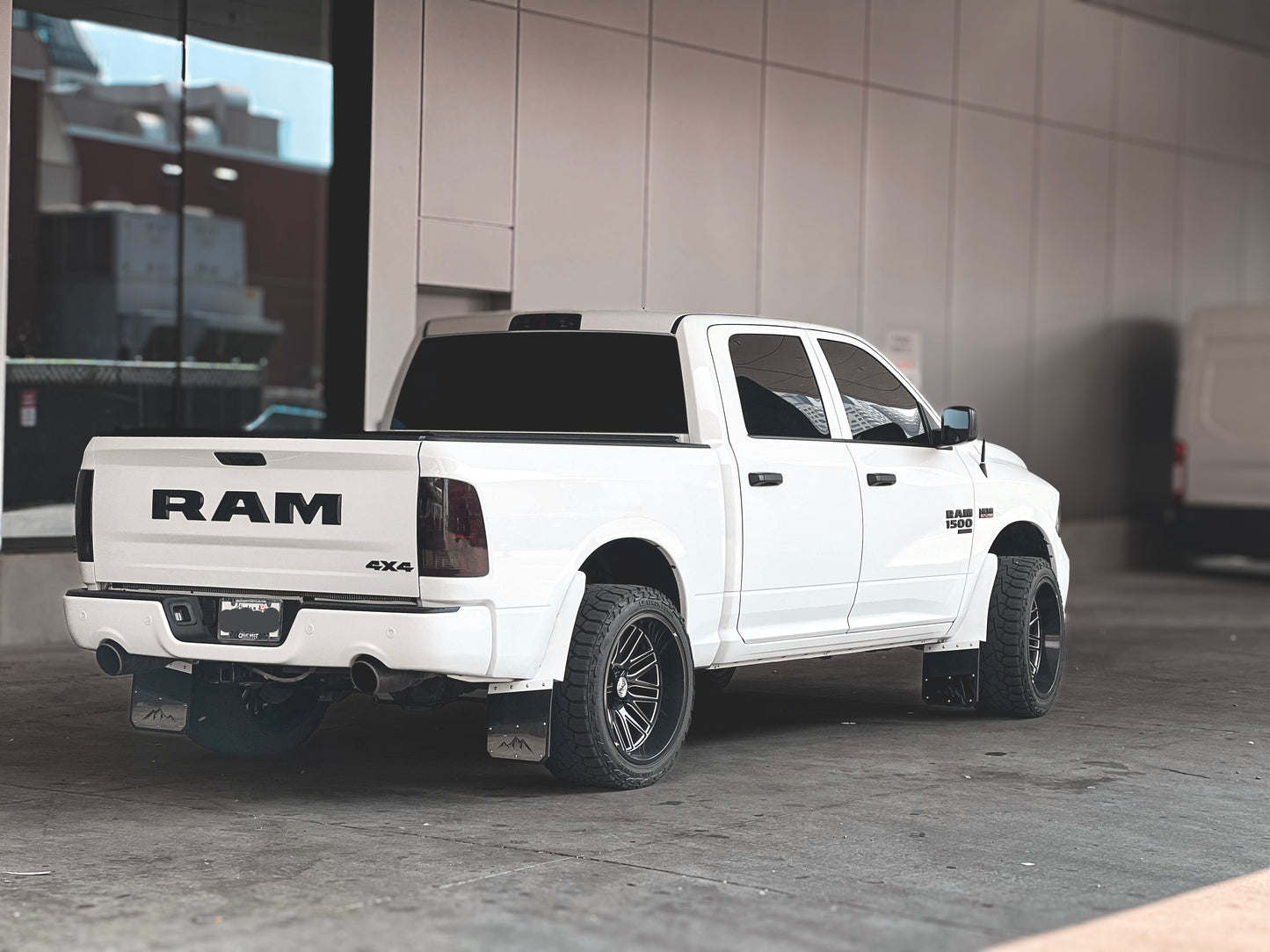 12" Regular Kickback Mudflaps (Set of 4)