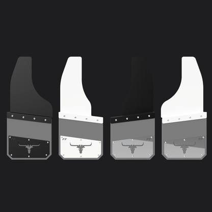 12" Regular Kickback Mudflaps (Set of 4)