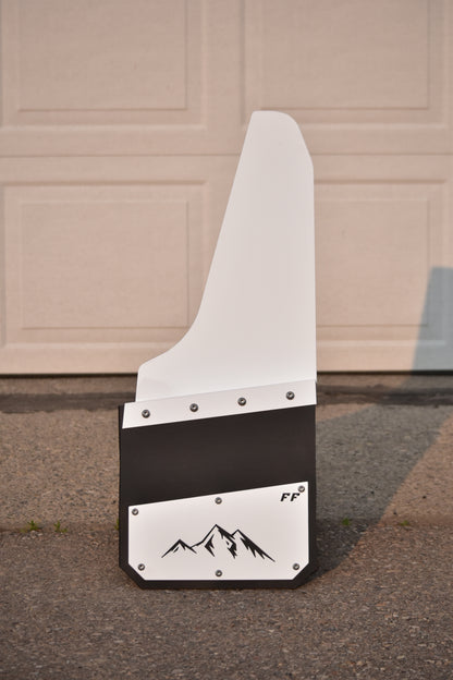 12" Regular Kickback Mudflaps (Set of 4)