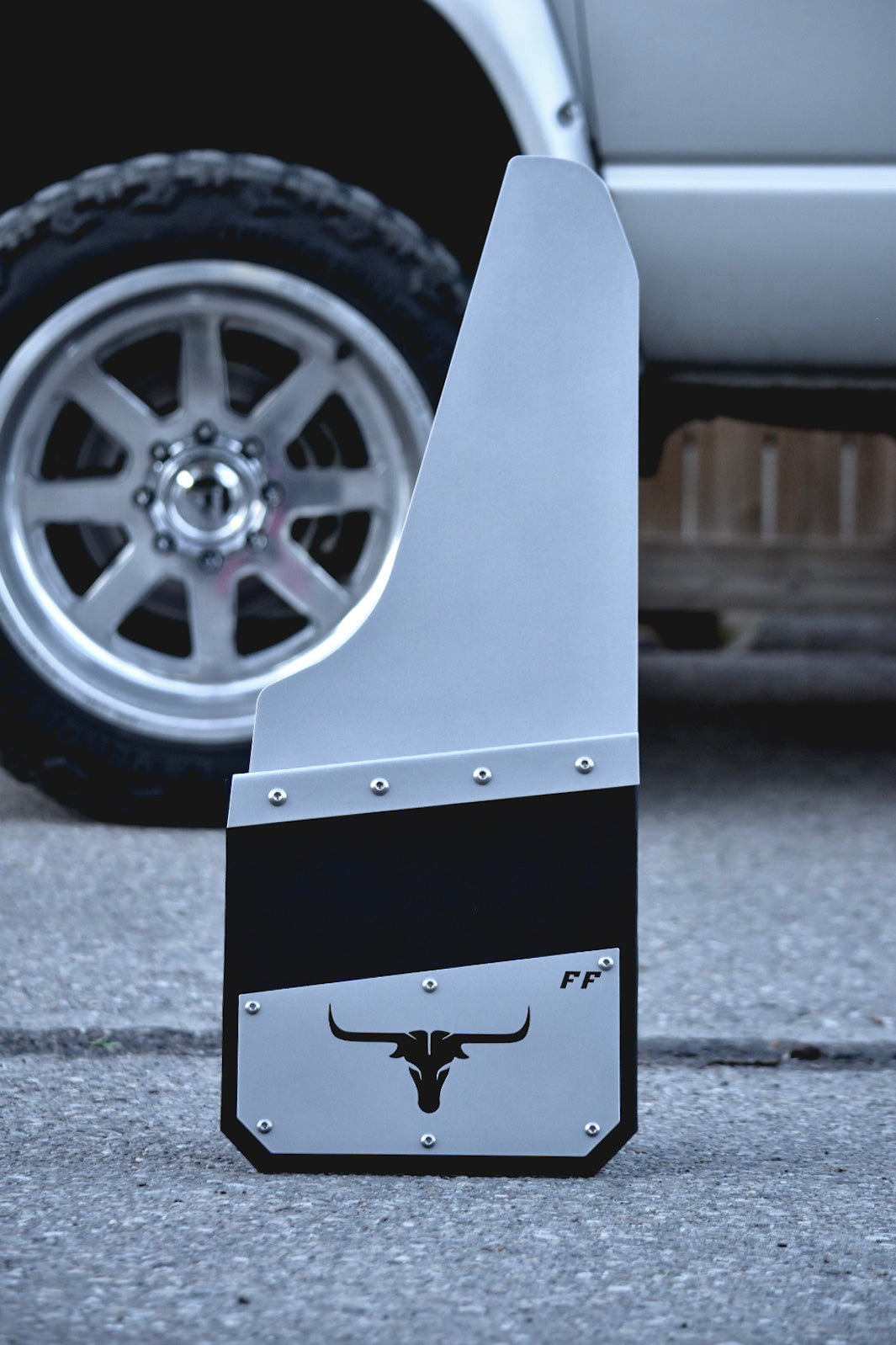 12" Regular Kickback Mudflaps (Set of 4)
