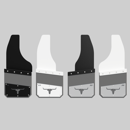 12" Regular Kickback Mudflaps (Set of 4)