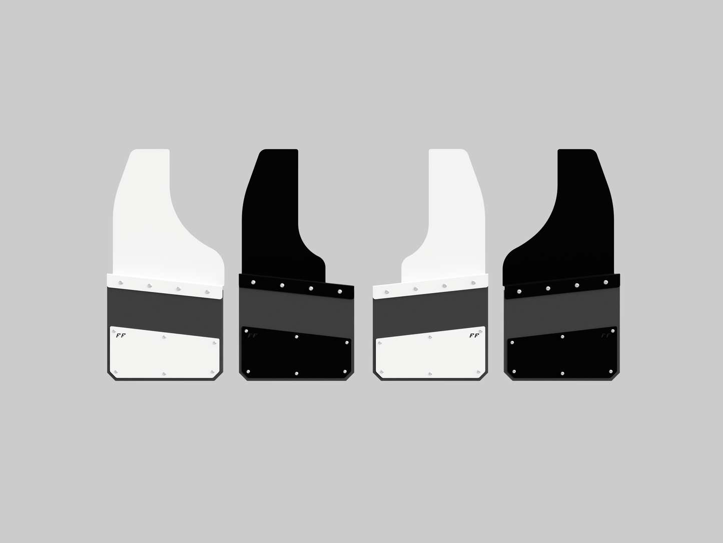 14" Kickback Mudflaps (Set of 4)